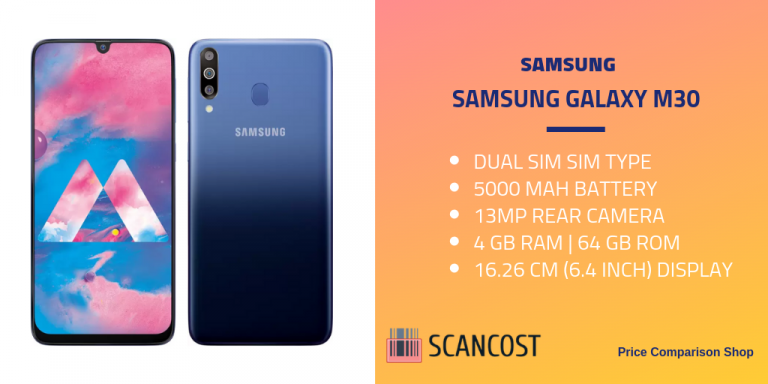 samsung galaxy m30 specification