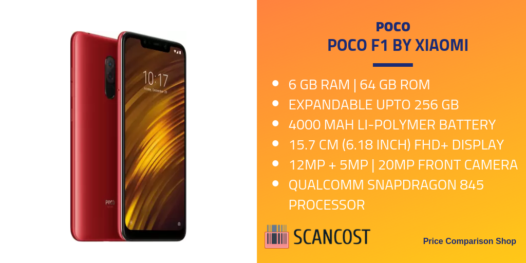 Сравнение poco f1 и poco x3