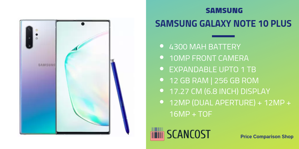 samsung note 10 features and price